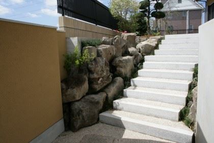 ミカゲ石の階段