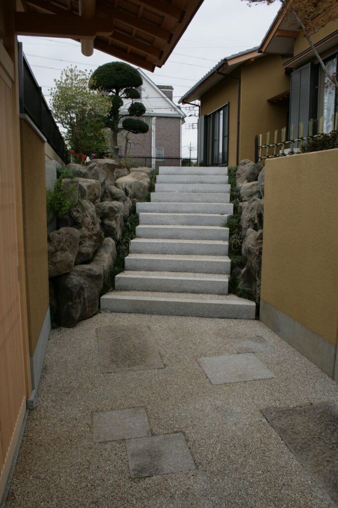 ミカゲ石の階段